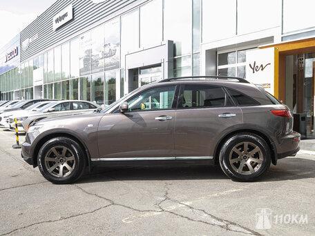 Infiniti, FX, 3500, 280, бензин, внедорожник, автомат, полный привод, среднее состояние, левый, коричневый, 1 180 000 ₽